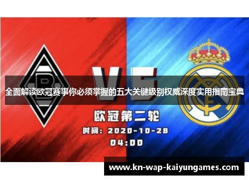 全面解读欧冠赛事你必须掌握的五大关键级别权威深度实用指南宝典