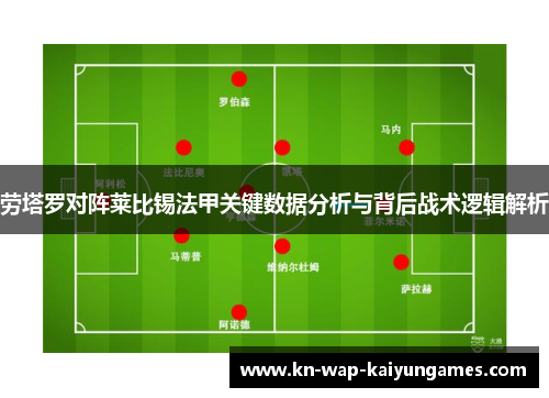 劳塔罗对阵莱比锡法甲关键数据分析与背后战术逻辑解析
